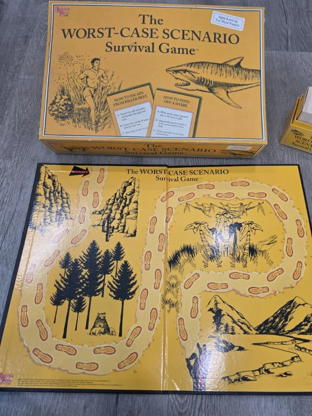 The Worst-Case Scenario Survival Game Board Game By University Games
